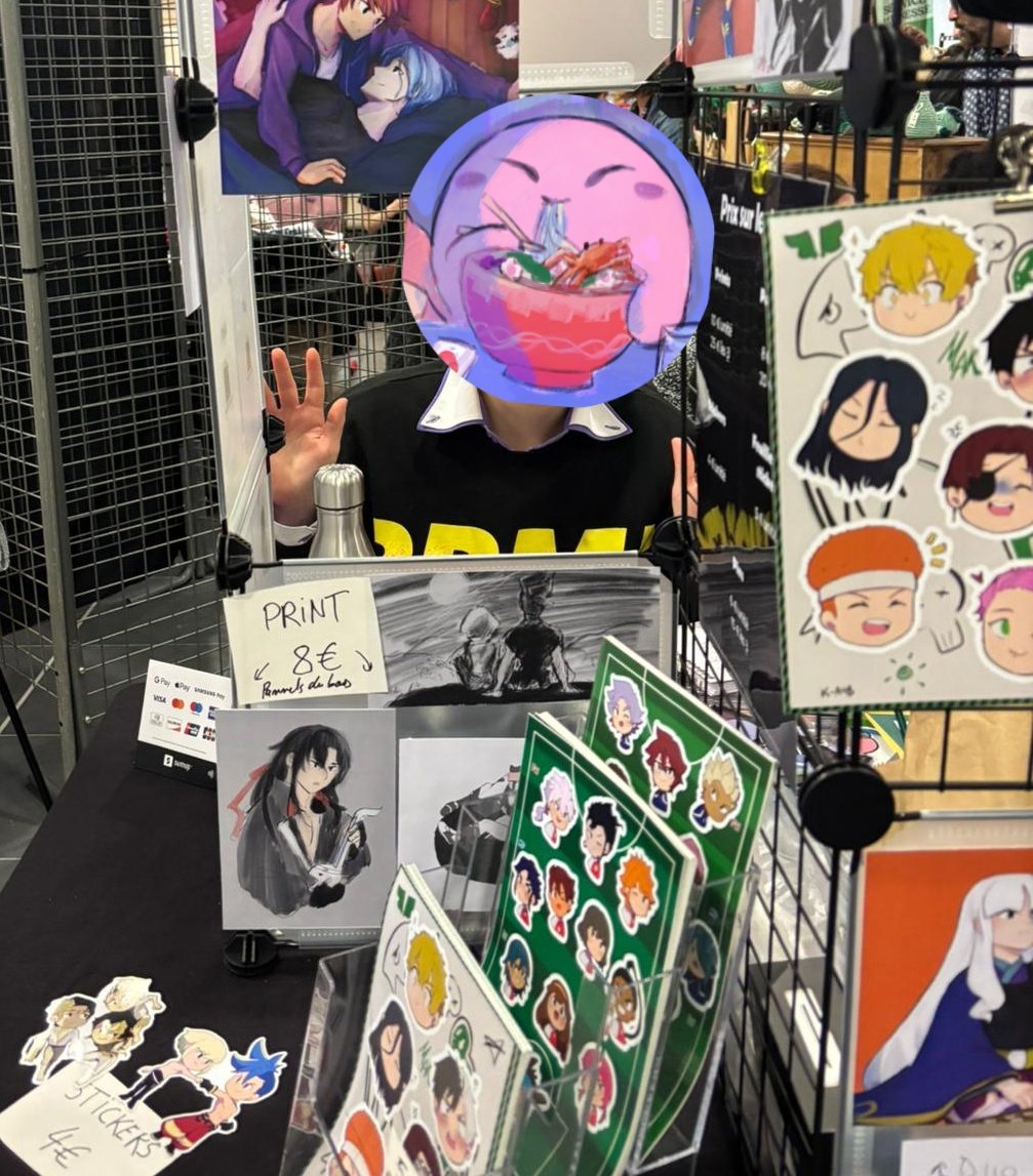 Me and my exprimental booth last Saturday!