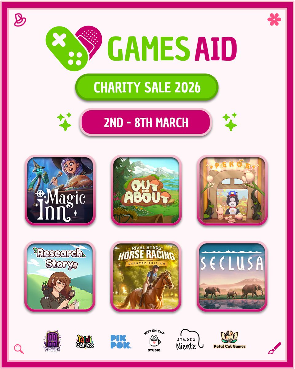 GamesAid tweet media