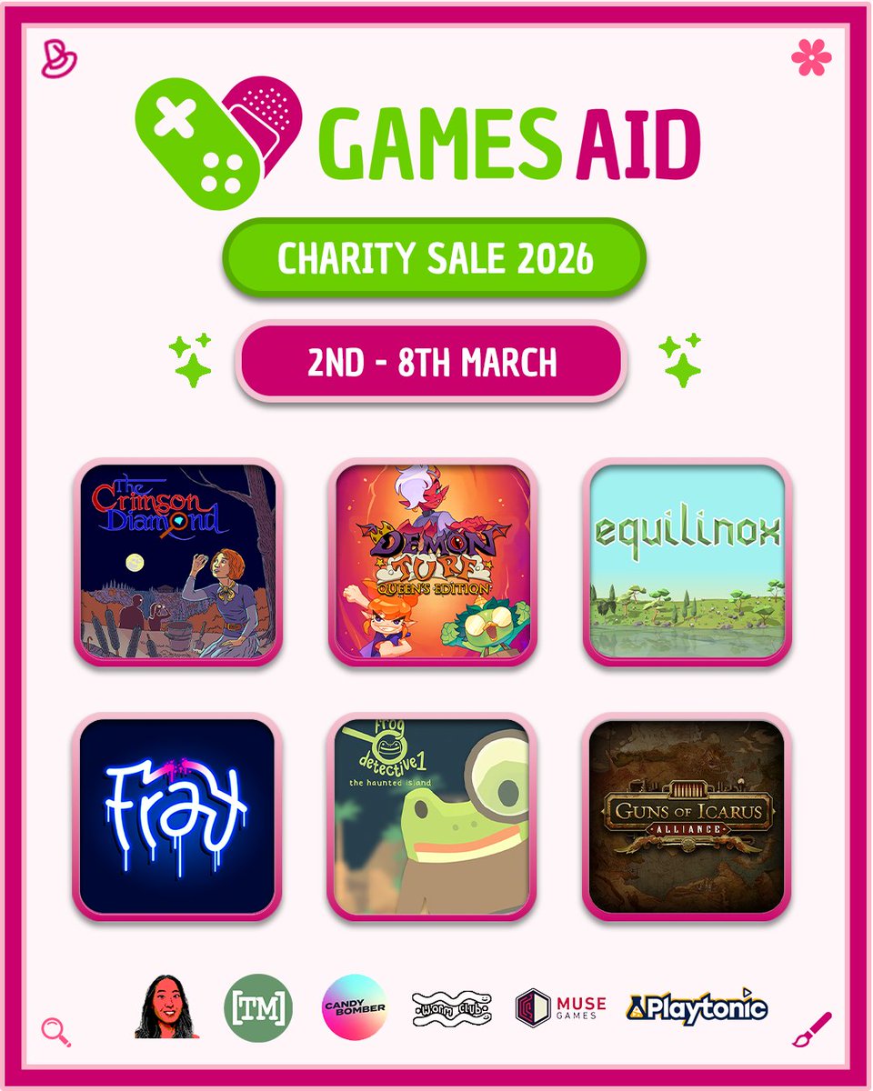 GamesAid tweet media