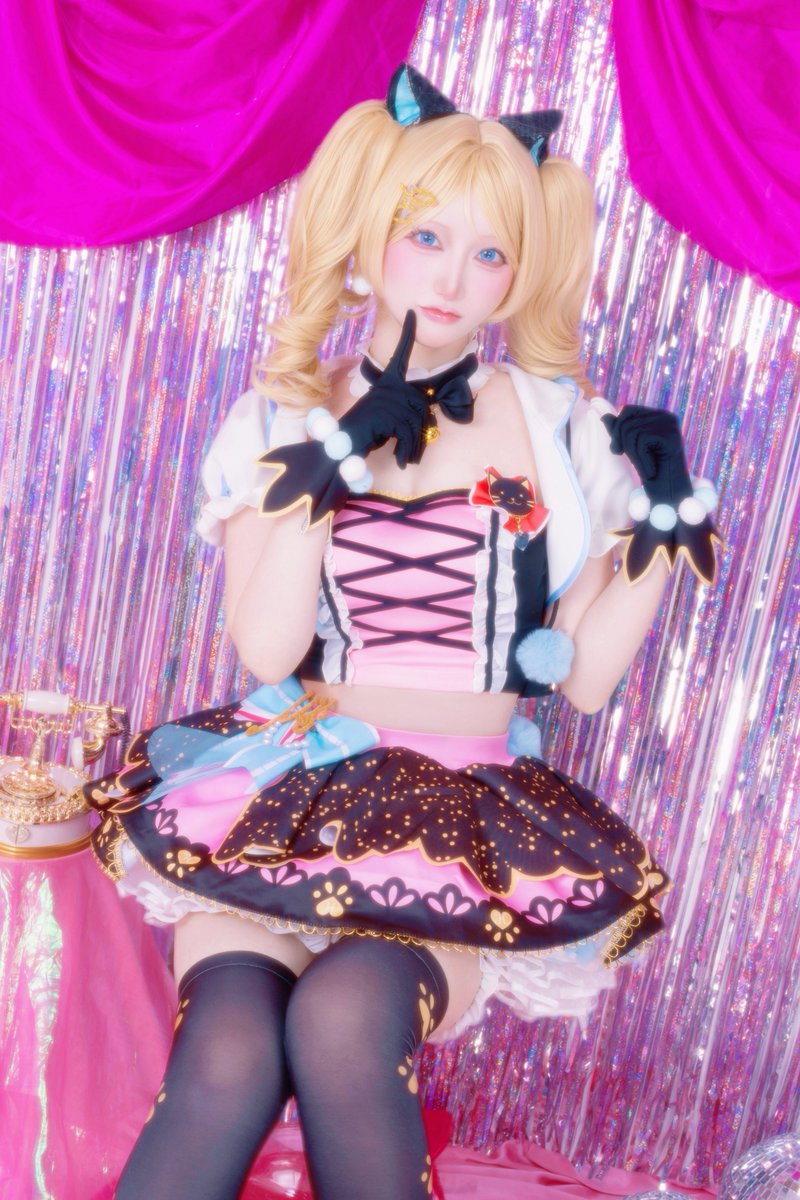 🎀キャットツインテール🐾🩵 ラブライブ！ 絢瀬絵里 cos