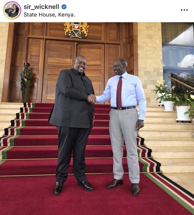 WILLIAM Ruto is a THREAT to national SECURITY.