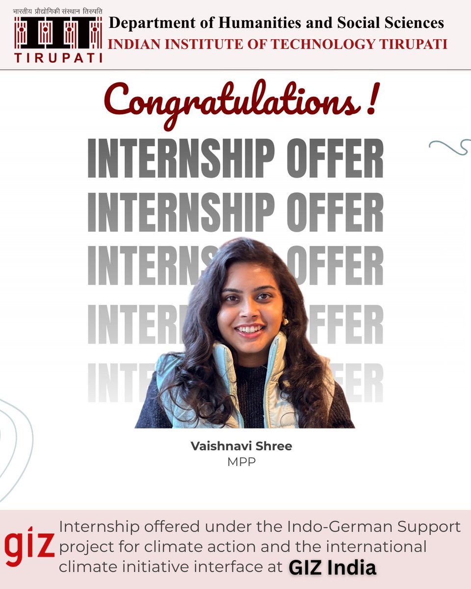 DoHSS IIT Tirupati tweet media