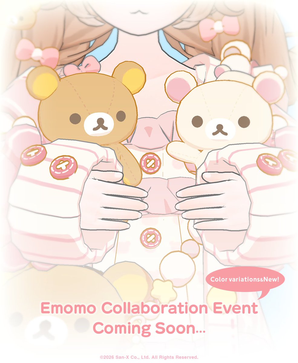 mirrativ_jp's tweet photo. 🐻💗🐻💗🐻💗🐻💗🐻

　　　Coming Soon...

💗🐻💗🐻💗🐻💗🐻💗 https://t.co/ErLGQnsTJl