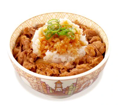 すき家の牛丼の器には、ヒンメルがフリーレンに鏡蓮華の指輪を渡した場所に似た建物が描かれている #フリーレン