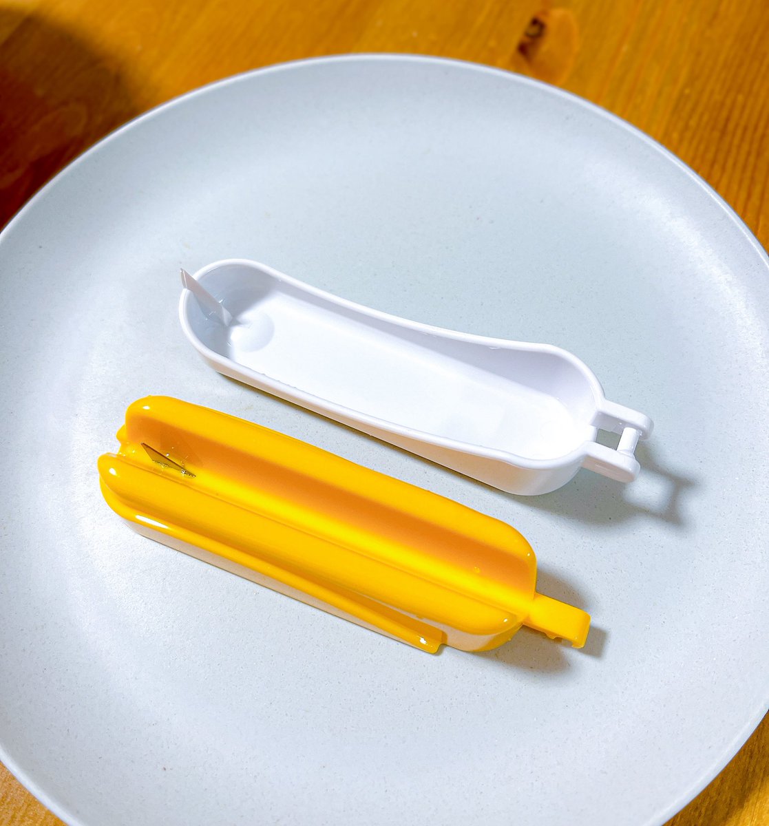 ムッキーちゃん、2倍速で剥けるわ！ 外皮を剥く白いカッターは頼りない