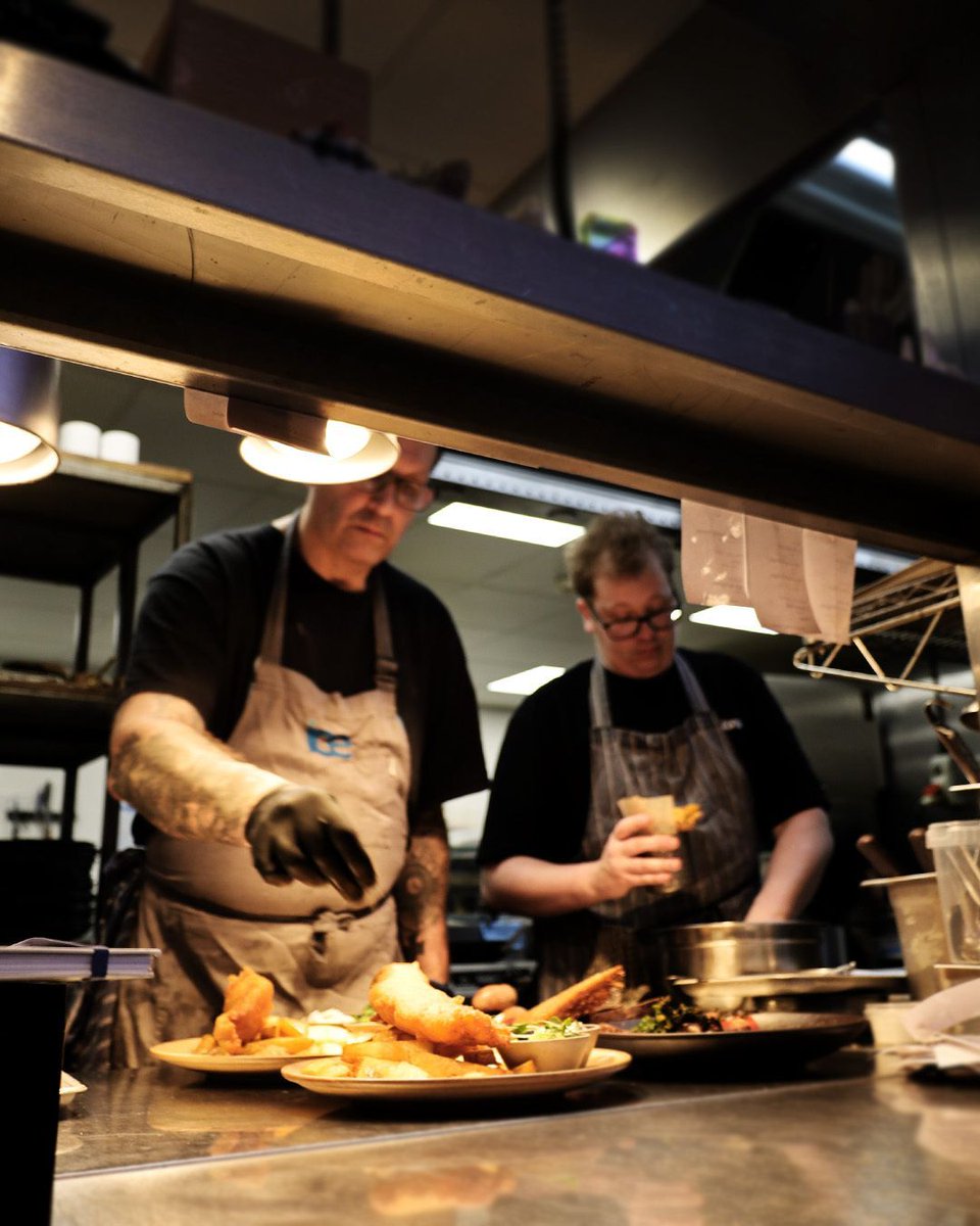 ICEsuffolk's tweet image. Finishing touches at the pass.

Plating up, a final sprinkle, one last look between chefs that says, “That’s the one.” 

#cheflife #atthepass #restaurant
