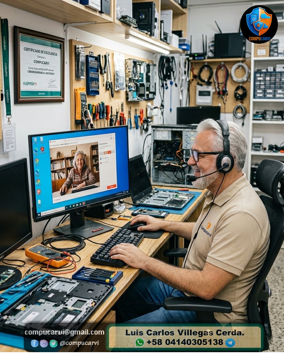 Compucarvi's tweet photo. ¡Buenos días! ☕️ En COMPUCARVI ya estamos activos para que tu tecnología no te detenga.

¿PC lenta? La llevamos al 2026 con soporte 100% online.

✅ Formateo y programas. ✅ Windows y Office. ✅ Soporte remoto profesional.
📲+58 4140305138 #SoporteTecnico #Venezuela #Tech https://t.co/xKZR7PAWDU