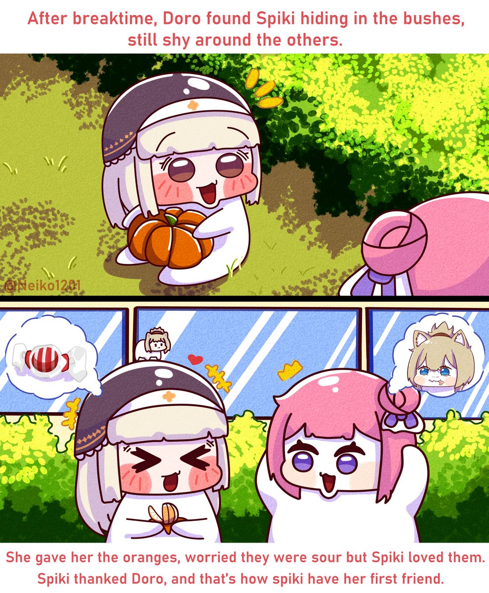 Doro and Spiki First Friend!
#doro