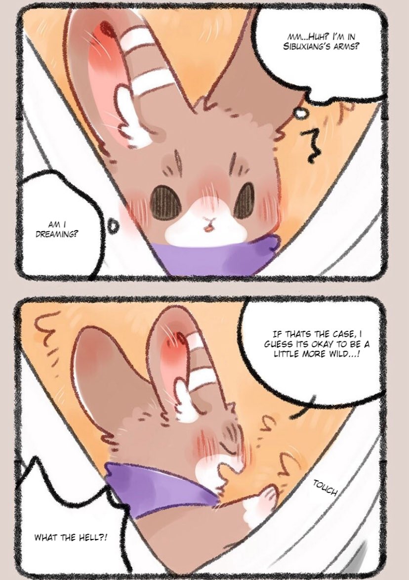 Sibuxiang’s chest fur is very touchable
 #有兽焉 #FabulousBeasts