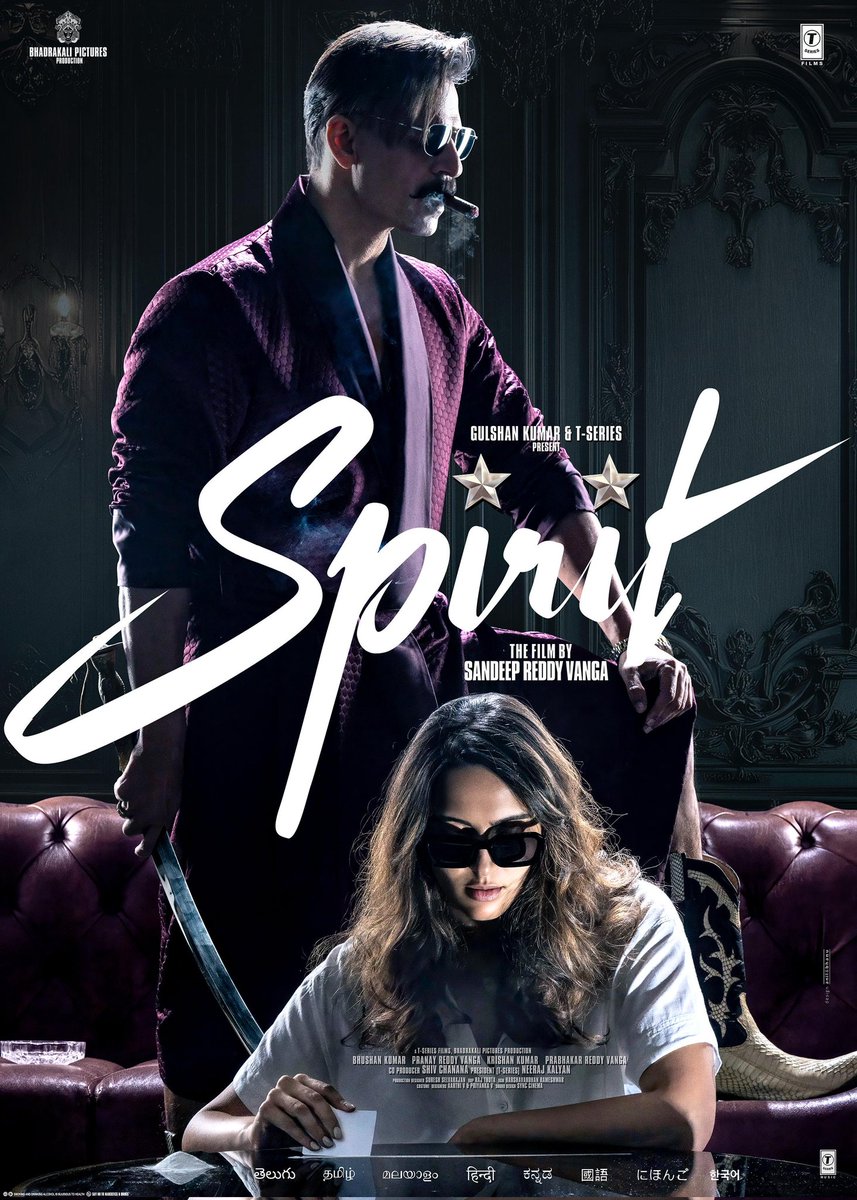 And that’s <a href="/vivekoberoi/">Vivek Anand Oberoi</a> from #Spirit 🔥

In Cinemas across the World on March 5th, 2027.

#OneBadHabit
<a href="/InSpiritMode/">Spirit</a>
#Prabhas <a href="/imvangasandeep/">Sandeep Reddy Vanga</a> <a href="/tripti_dimri23/">Triptii Dimri</a> #AishwaryaDesai <a href="/rameemusic/">Harshavardhan Rameshwar</a> <a href="/sureshsrajan/">Suresh Selvarajan</a> #BhushanKumar @vangapranay #KrishanKumar @ShivChanana @neerajkalyan_24