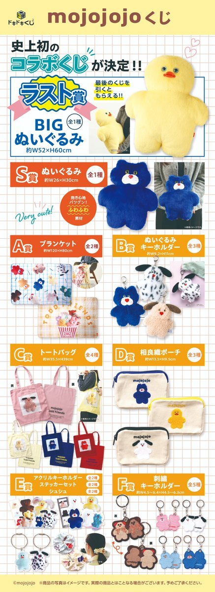 mojojojo ぬいぐるみ・ブランケット・バッグセットドキドキくじ ラスト
