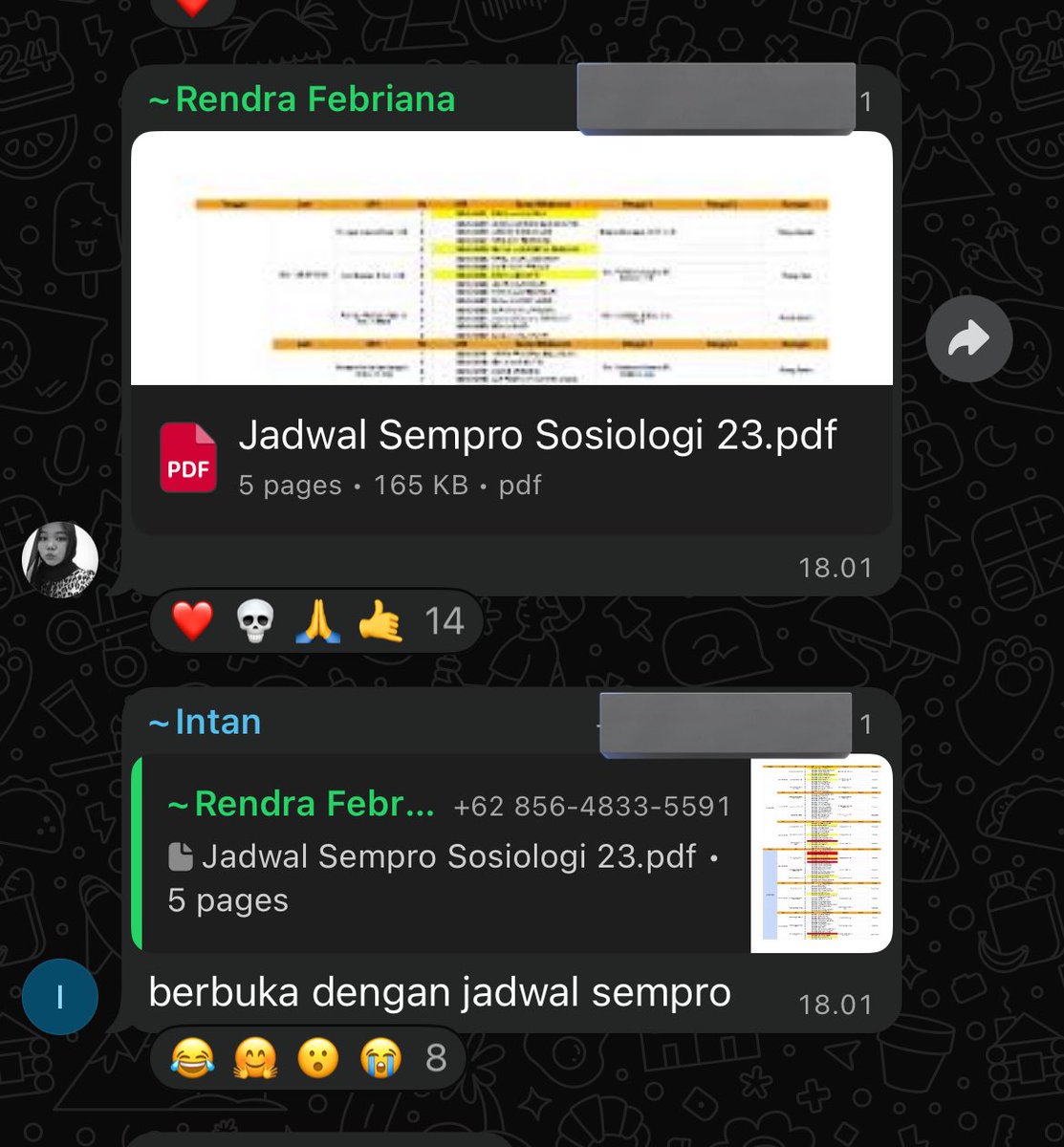 bel sudah sempro tweet media