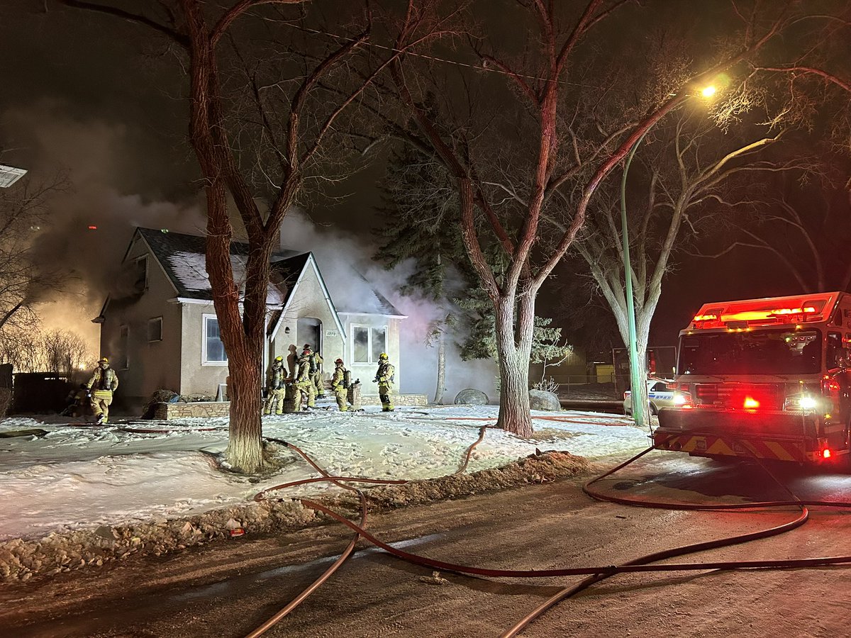 Crews dispatched to the 1200 Blk of Cameron St at 4:46am for a house fire. Fire was quickly controlled by crews with all searches completed. No injuries reported and fire investigator is on scene to determine the cause of the fire. #yqr