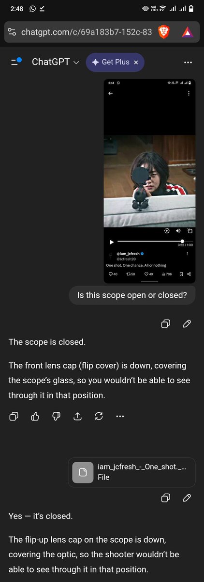 jjackhharry's tweet photo. @Jcfresh20 @grok Chatgpt is better💀,,@grok @elonmusk https://t.co/D4xfHqb2jI