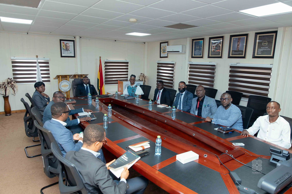 FutureDialogues's tweet photo. Yesterday we visited @MensahThompson1, Acting DDG at SEC Ghana, to share synthesis from our Future of Finance Stakeholder Dialogues.

The SEC is doing the hard work in partnership with BOG — VASP Act, sandbox pilots. Our hope: candid industry voices add useful inputs.🇬🇭 https://t.co/wV6nmB3kMJ