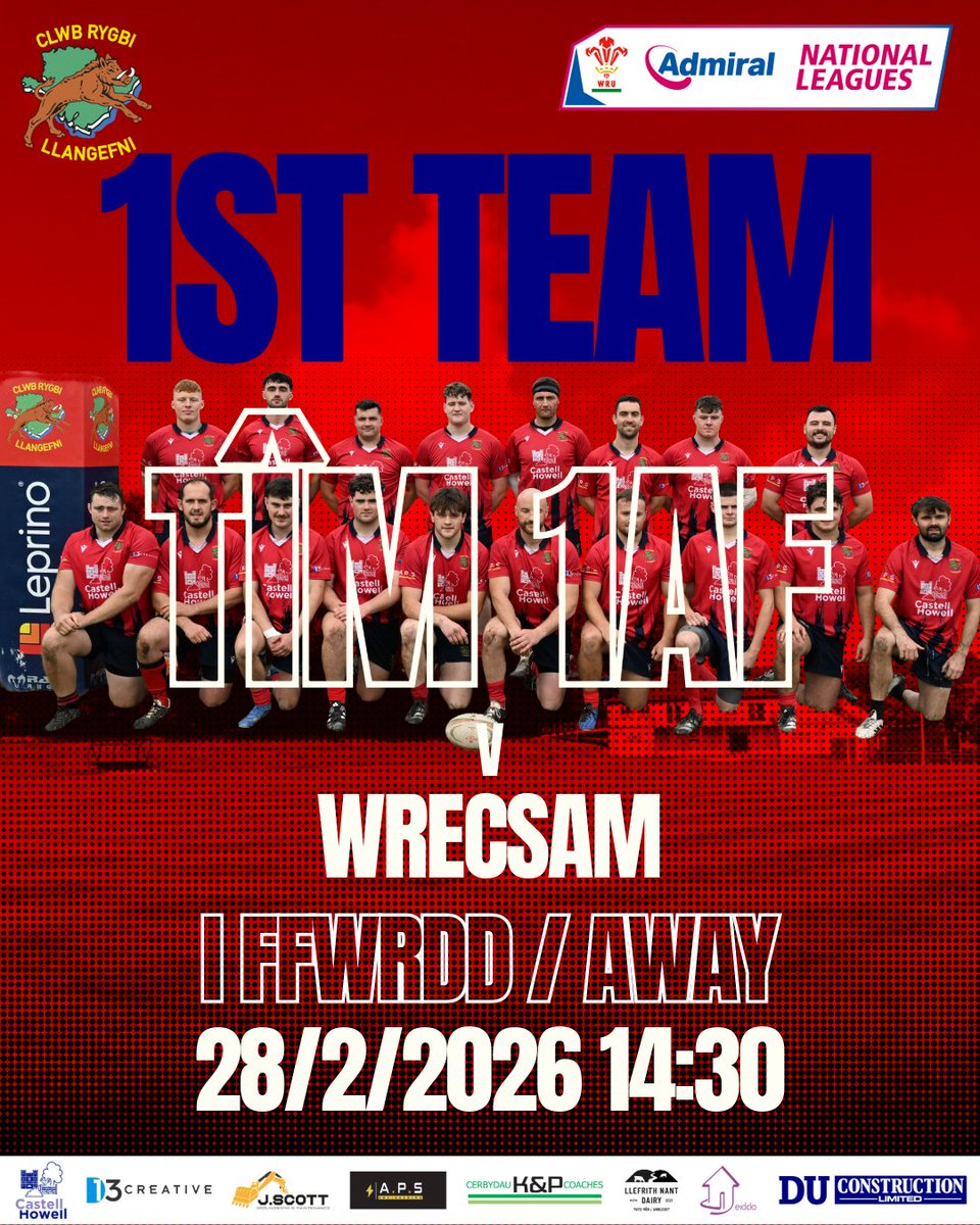 Clwb Rygbi Llangefni🏉🏴󠁧󠁢󠁷󠁬󠁳󠁿🐗 tweet media