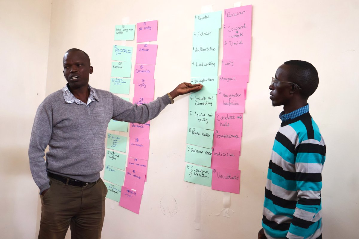 Midrifthurinet's tweet photo. From the discussions, the men agreed that many of the challenges facing communities in Baringo are largely influenced by societal expectations of what it means to be a man.

As a way forward, they developed actionable work plans to engage leaders on the need to confront harmful notions of masculinity by addressing discrimination against women and challenging retrogressive cultural practices.

To sustain peaceful coexistence, the men resolved to leverage public barazas that bring together different communities—such as the Pokot, Tugen, and Ilchamus—to strengthen dialogue and mutual understanding.

They also committed to addressing cattle rustling through community awareness forums and structured peace meetings.