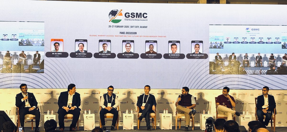 Global Securities Markets Conclave (GSMC) tweet media