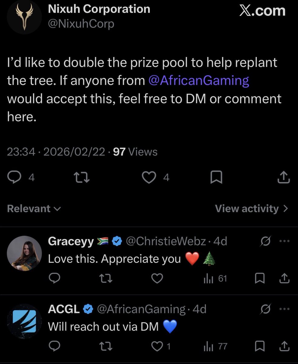 Nixuh Corporation tweet media