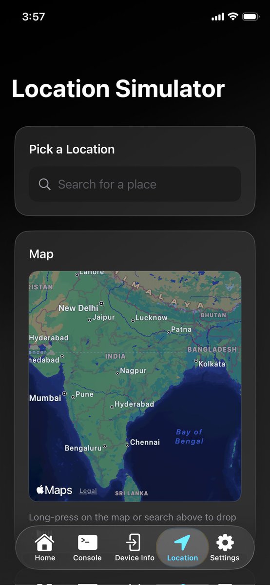 Techjunkie_Aman's tweet image. StikDebug just made location spoofing insanely easy.

Latest iOS 26 supported.

No jailbreak.
No PC.
No exploits.
Pick a place.

Tap simulate.
Works with WhatsApp, Telegram, Facebook, Google Maps, even Apple Maps.

The only catch? Keep StikDebug open.
Check the video for