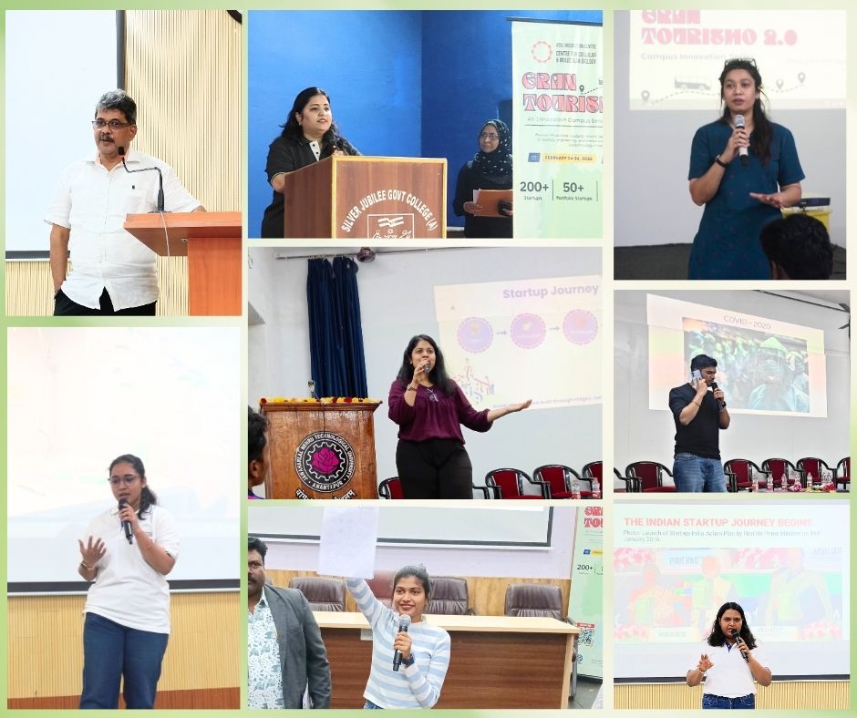 AIC_CCMB's tweet photo. AIC-CCMB successfully concluded GranTourismo 2.0 across Andhra Pradesh &amp; Telangana.  

Over 3 days, we engaged 500+ students through interactive sessions on entrepreneurship &amp; innovation.  

It was encouraging to see strong participation and curiosity from students engaging. https://t.co/k5awwbRml9