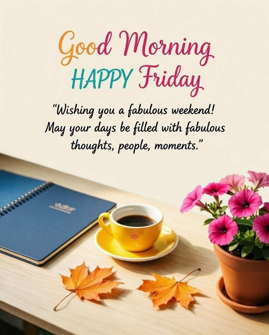 Have a Fantastic and Safe Friday!
Always Be Kind and Enjoy the Opportunity to Celebrate Others! 🙏🏽❤️🎉😇