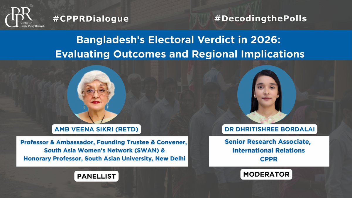 CPPR India tweet media