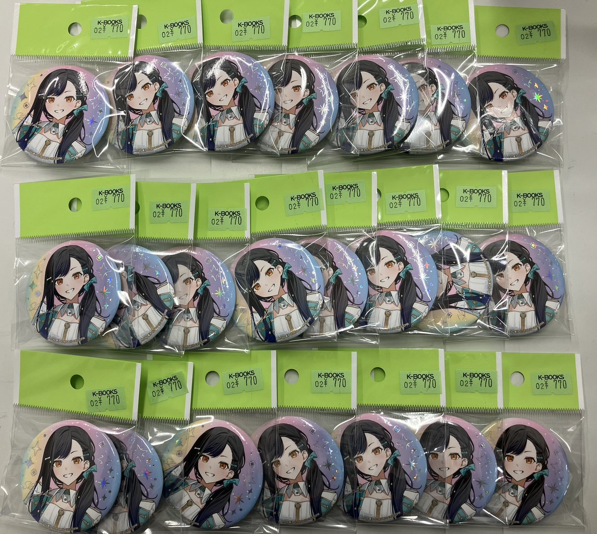 入荷情報】 プロジェクトセカイ 5th anniversary 感謝祭 缶バッジ 白石