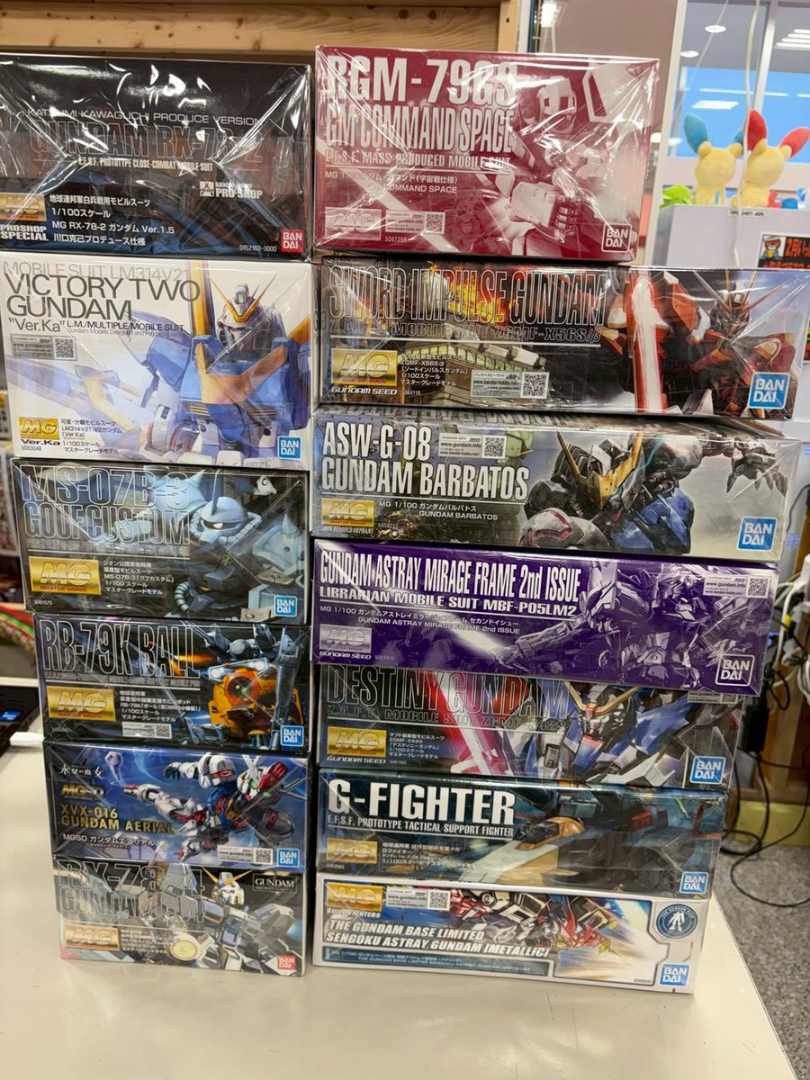 ガンプラ買取UPラストスパート‼️ 本日もたくさんのお持ち込み