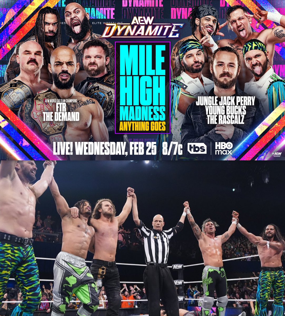 Wrestling Observer Newsletter: Dave Meltzer has rated Mile High Madness Anything Goes Match from Dynamite... FULL FIVE STARS.

⭐️⭐️⭐️⭐️⭐

15th 5-star match for Bucks.
8th 5-star match for FTR.
4th 5-star match for Ricochet.
2nd 5-star match for Perry.
1st ever 5-star match for