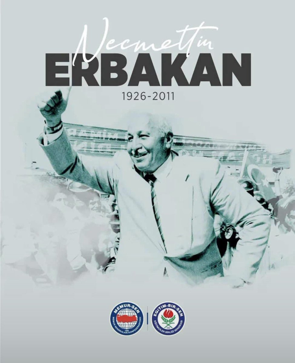 Milli Görüş hareketinin kurucusu, 54. Hükümetin Başbakanı Necmettin Erbakan Hocamızı vefatının yıl dönümünde rahmet ve minnetle anıyoruz.