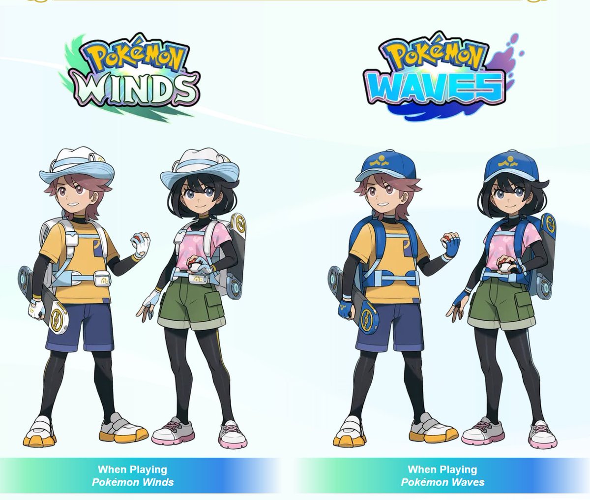 Different Protagonist clothing depending on which game you play