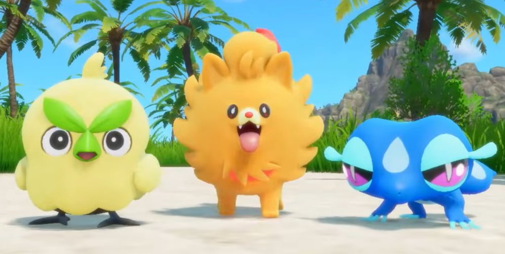 PomBom (Fuego), Gecqua (Agua) , y Browt (Planta) ¿Cual es tu favorito? 🤩 #PokemonWindandWaves