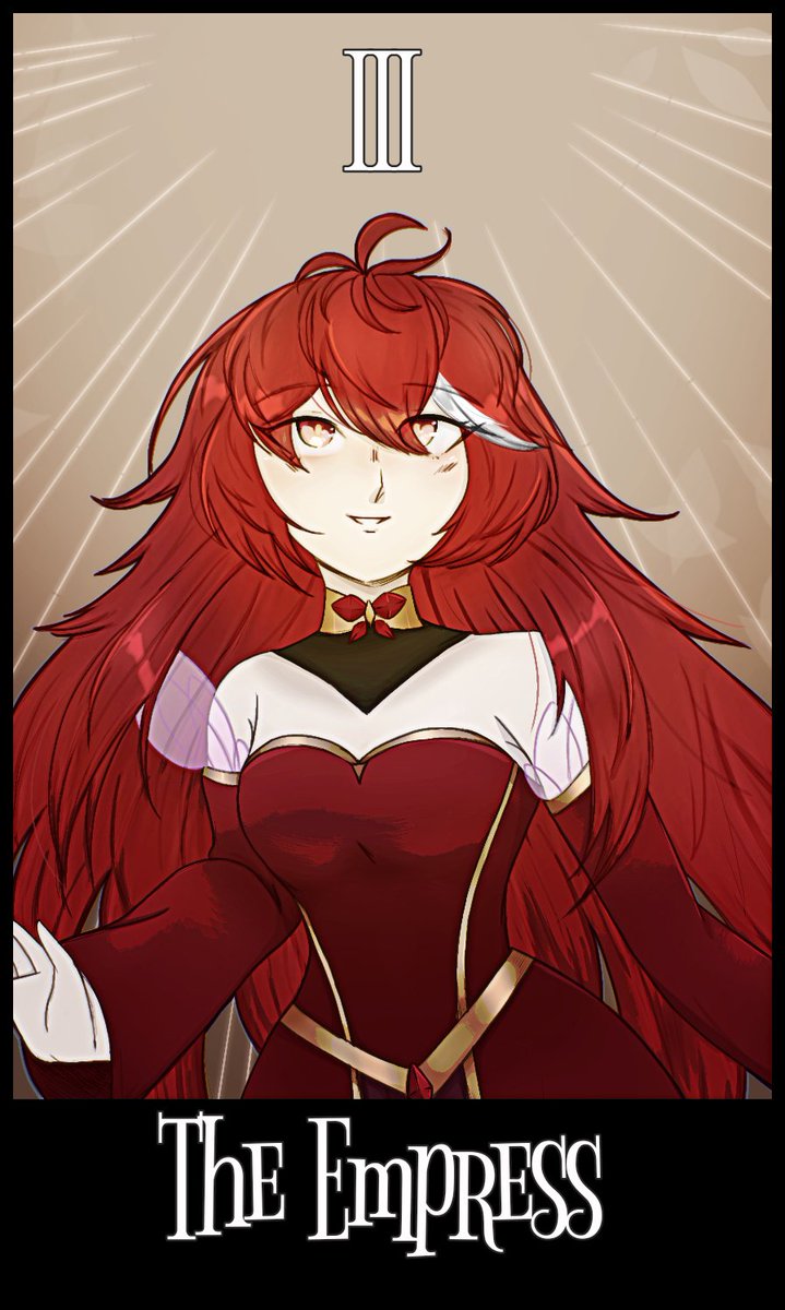 frnkebunny's tweet image. The Empress

This card embodies the "earth mother". It symbolizes  creativity and abundance.  It signifies a period of growth, and natural harmony

#TarotCards #PHVtubers