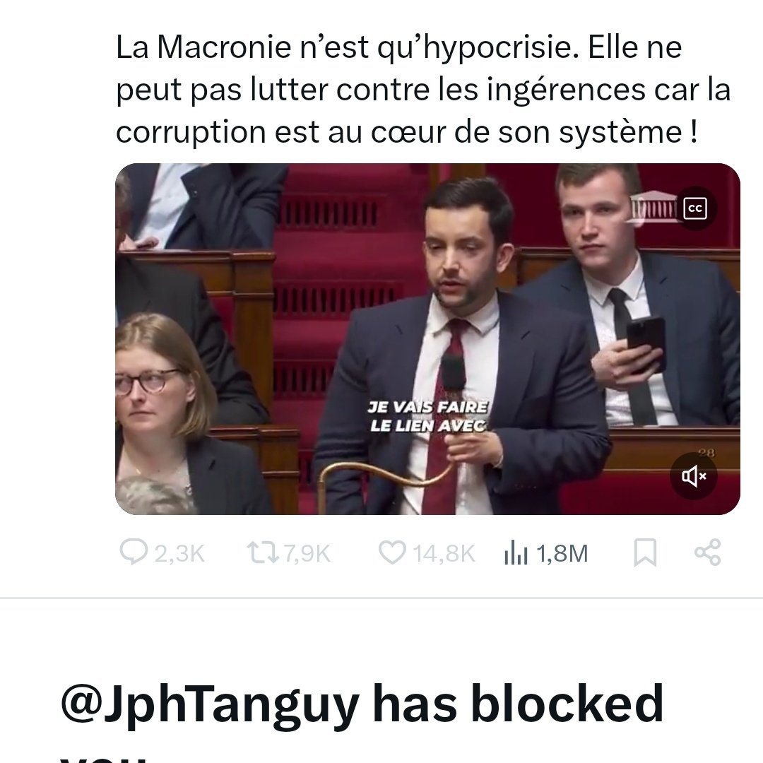 C'est beau tous ces démocrates complices du macronisme : identité numérique+ euthanasie.
Et ça bloque en plus.
Quand je vous dis qu'il n'y a pas d'opposition dans ce pays...
Un grand théâtre.
CQFD.