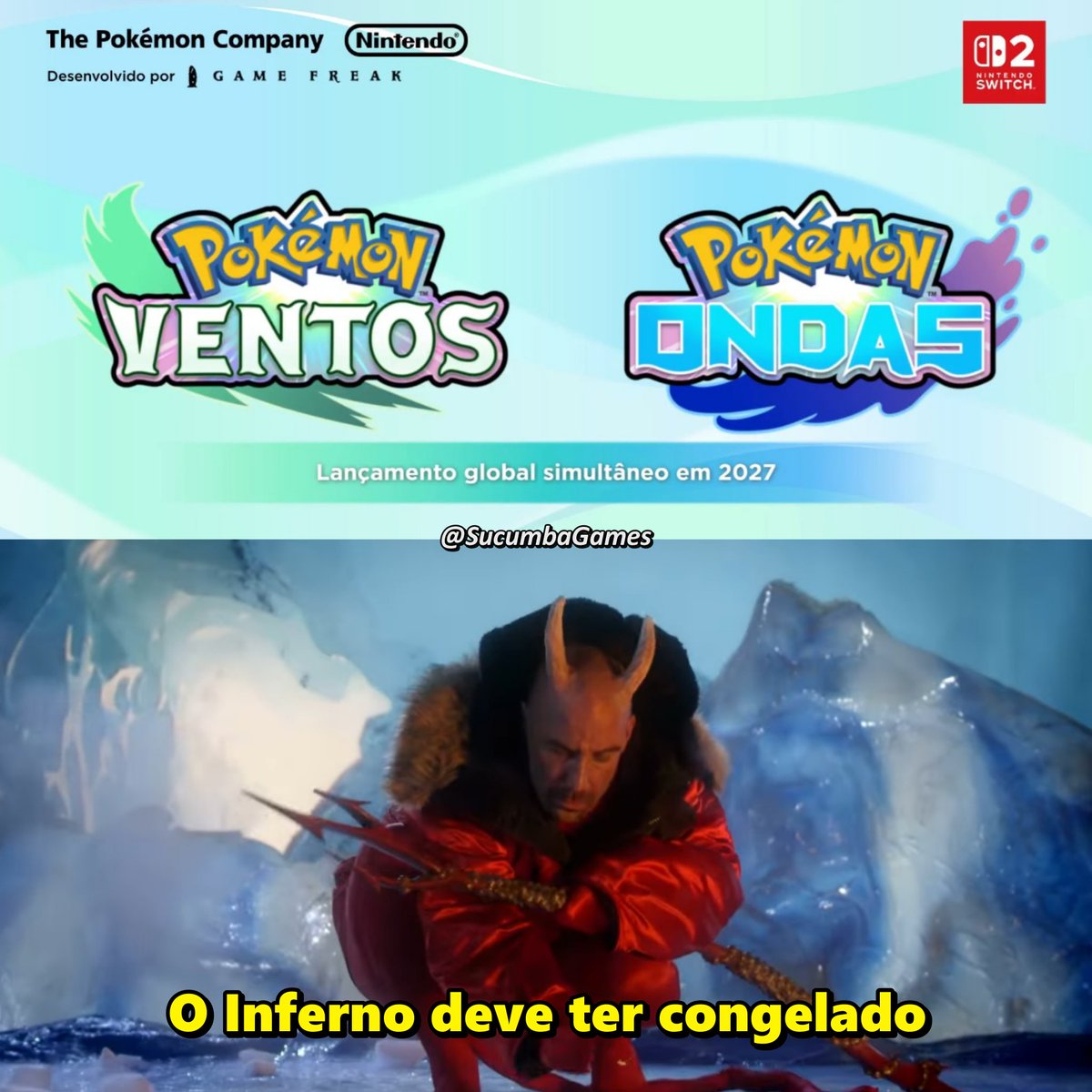🚨 Oficial: Pokémon Ventos &amp; Ondas terão localização em Português do Brasil 🇧🇷