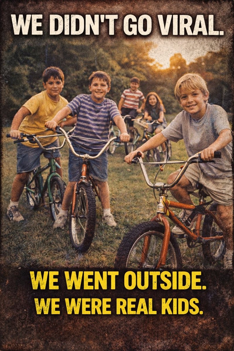 Let kids be kids again