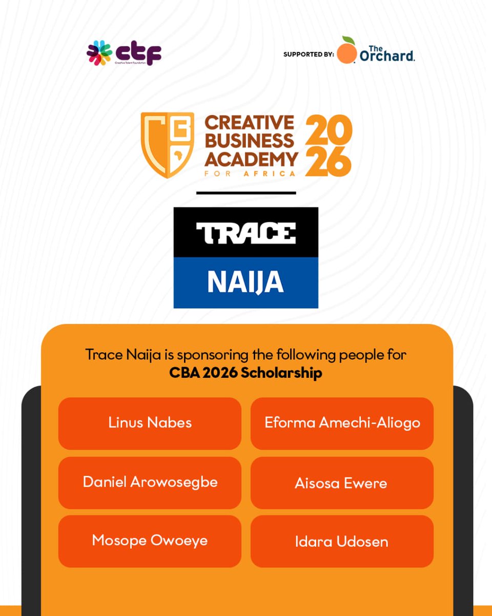 Creative Business Academy For Africa. tweet media