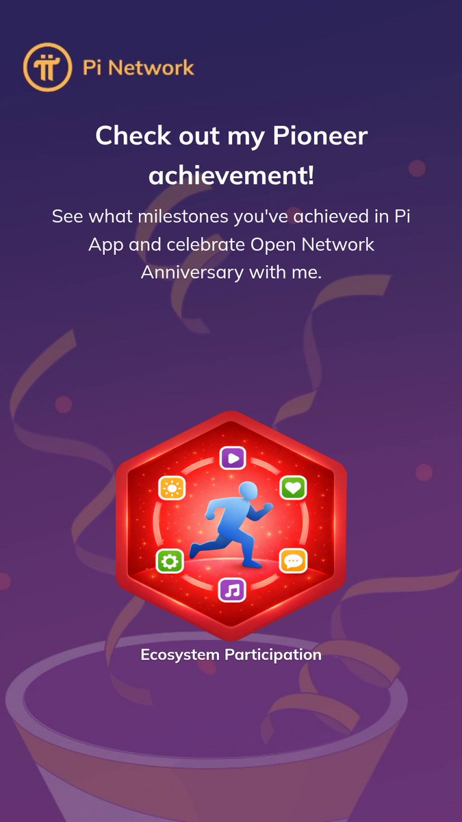 Post your badge on a social media platform (Fireside Forum, X, Instagram, etc.) using #PiOpenNetwork. After sharing, return here and submit your post link to enter the raffle.