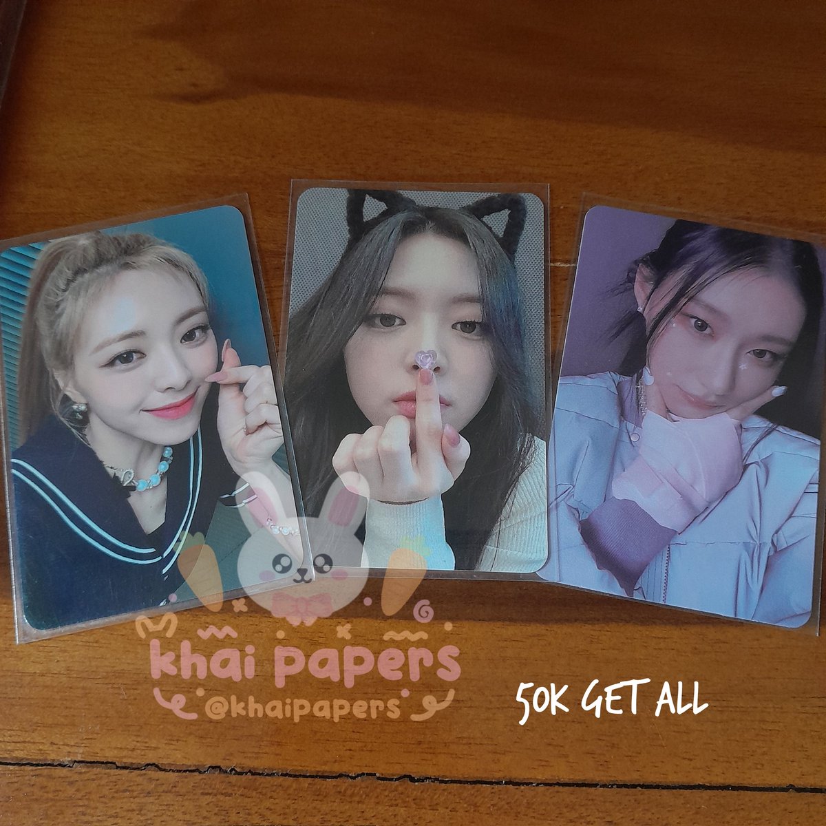 wts ; want to sale 

🧃photocard yeri yuna bahiyyih

⤿ wajib splitpay 
⤿ keep with dp
⤿inc all ;  jateng ; freeong 🍊 
⤿price perpict ya

t. pc lfb #pasarITZY #pasarredvelvet #pasarkep1er itzy yuna chesire kill my doubt yeri cosmic smini red velvet kep1er tipitap