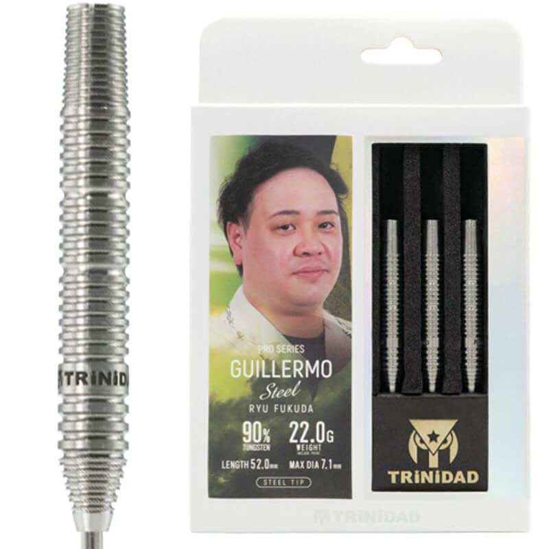 2/28新商品情報 ★トリニダード 福田龍選手『GUILLERMO ギレルモ』natural-9.jp/new/2026-02-27… 

#darts #ダーツ #ナチュラルナイン #ダーツショップ #ダーツ通販 #TRINIDAD #バレル購入でチップ無料プレゼント
