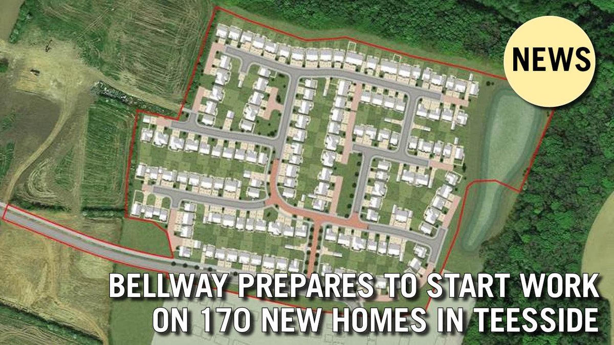 Housebuilderdev's tweet image. Exciting news! 🏡 Bellway is set to kick off work on 170 new homes in Teesside! Check out the details here: hbdonline.co.uk/news/bellway-p… #Teesside #NewHomes #PropertyDevelopment