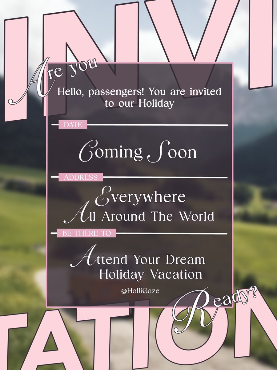 🎉 Jimin 🏂🏻 Nuna 🎉 siap 🏂🏻 meluncur 🎉 holiday 🏂🏻 bersama 🎉<a href="/HolliGaze/">Holiday 🏖️</a> 🎉🏂🏻
Nggak 🎀 sabar pengen segera pakai twibbonnya 🫵🏻🤭