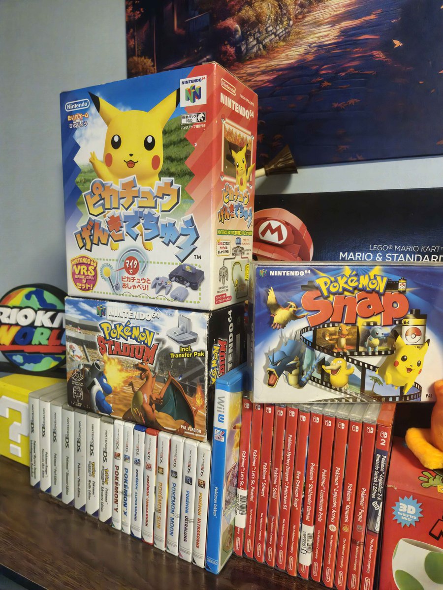 Zum Pokemon Day muss ich euch meine Games zu Pokemon zeigen.
Ich finde, die lässt sich mittlerweile echt gut sehen! #Pokemon30