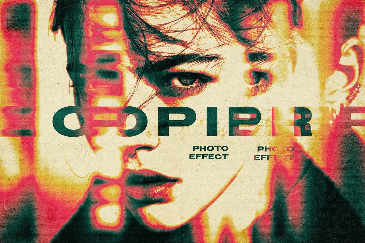 PixelBuddha's tweet photo. Acid Copier Photo Effect: https://t.co/6QewtZ3983
The effect layers a gritty paper base with red/teal color bleed, so highlights bloom and edges feel slightly misregistered.
#pixelbuddha #PSD #effects #photoeffects #photoshop #grunge #glitch #printing #graphicdesign https://t.co/CY4Iu3S0tZ