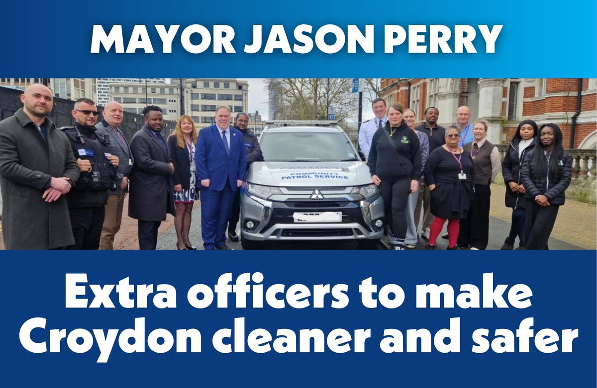 Jason Perry - Mayor of Croydon tweet media