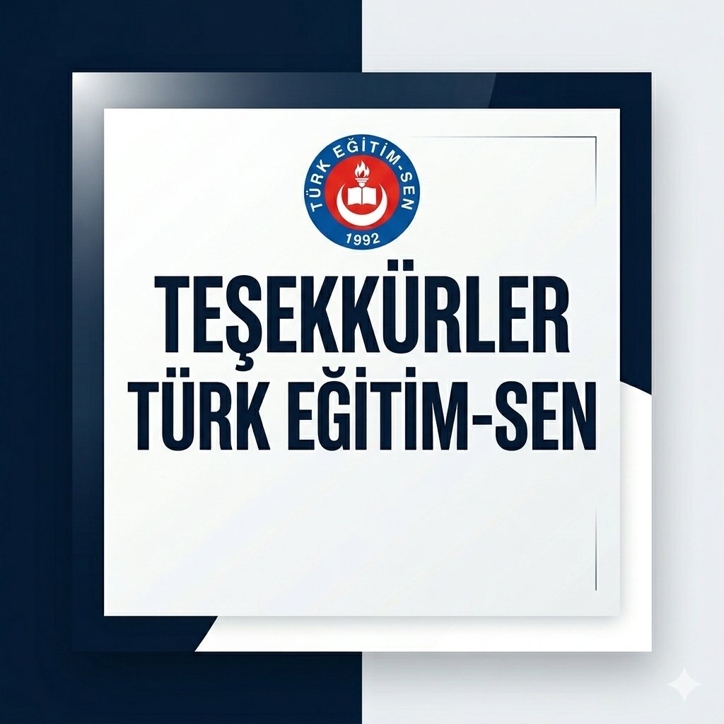 📢 2023 ataması öğretmenlerin yaşadığı mağduriyeti Bakanlık nezdinde gündeme taşıyan Türk Eğitim-Sen’e teşekkür ederiz. <a href="/turkegitimsen/">Türk Eğitim Sen</a> <a href="/TalipGeylan06/">Talip Geylan</a>