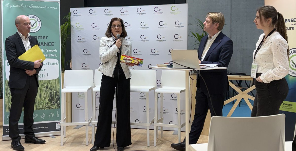 scaracoop's tweet photo. 💚 Fiers de nos filières au #SIA2026

- Table ronde Agri Confiance : Filière Brossard à l’honneur.
- Adhésion @scaracoop  Bleu-Blanc-Cœur : une étape clé pour une agriculture durable.
- Accord quadripartite grand épeautre avec nos partenaires.

✨ Un salon riche en rencontres. https://t.co/miCMRaU7Fm