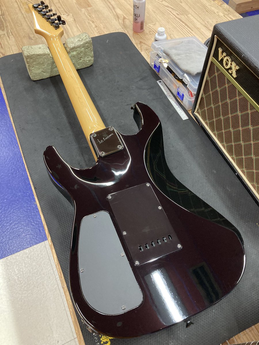 New arrival !!! Bill Lawrence VR-402 美しいキルトメイプルトップが