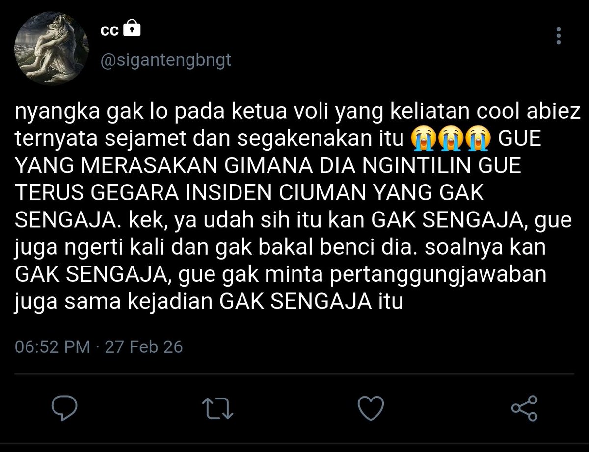 ★ soobjun one tweet

gak sengaja sumpah, tapi yang satu kepikiran dan gak enakan. satu lagi bodo amat dan gak peka, ya udah ....